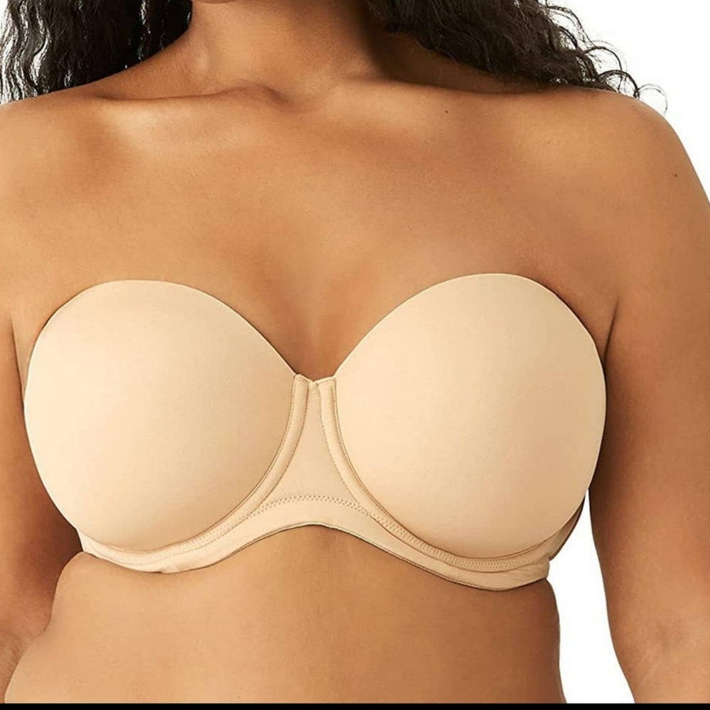 Like New Wacoal Red Carpet 36DDD Strapless Underwire Bra